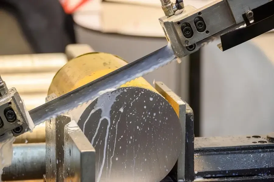 Bandsaw Cutting